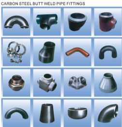 Carbon steel butt weld pipe fitting