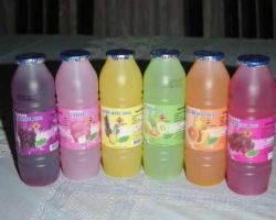 Juice Drink Emu  brand. 25 % 180 ml. plastic petbottles