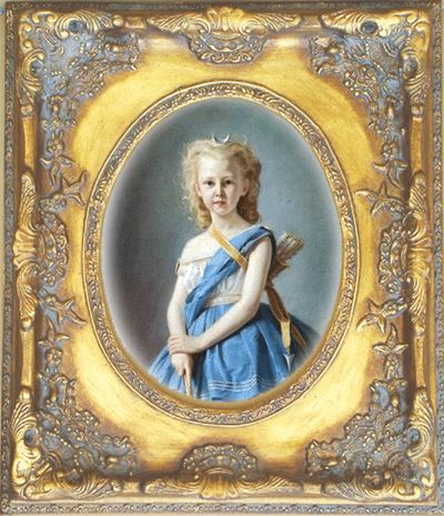 frame , oil painting , art craft