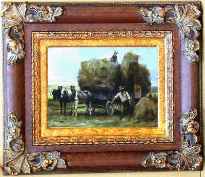 frame , oil painting , art craft