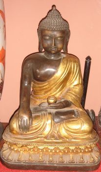 bronze buddha