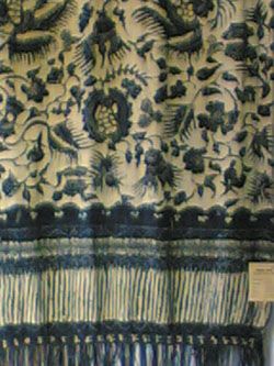 bongkol batik shawl antique