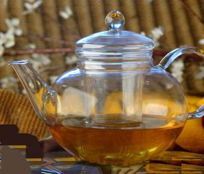 glass teapot
