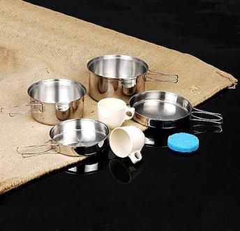 Stainless Steel Camping Cooking
