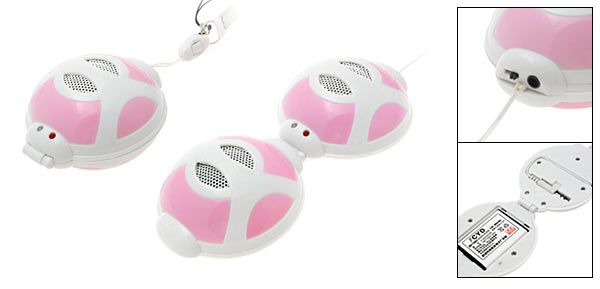 Mini Portable Stereo Speaker for MP3 MP4 iPod