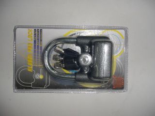 alarm motorcycle lock