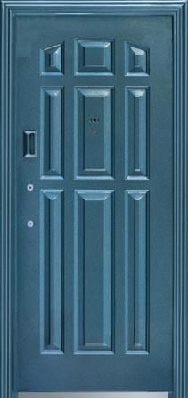 powder coating security door