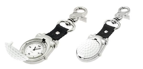 Mini Key Ring Golf Quartz Watch Clock