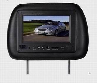 Headrest Player with TFT LCD Monitor with pillow