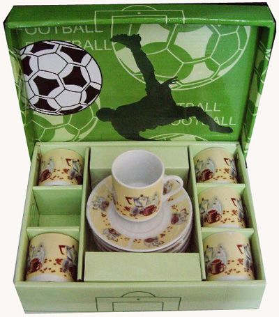 Ceramic coffee set 12 pcs