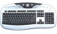Multimedia keyboard