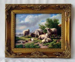 Oil paintings & Picture Frames