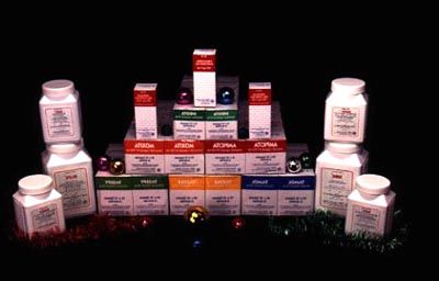 Tablets, capsules, syrups
