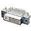 DVI Plug with Right Angle 24+5 (JDR-245) 