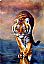 Tiger (Animal-oil painting)
