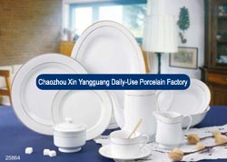 porcelain dinnerware 47pcs