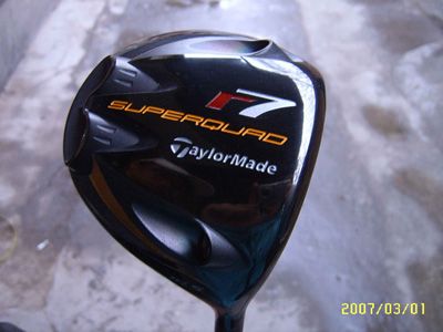 TaylorMade clubs r7 Super Quad 46MWT Drivers