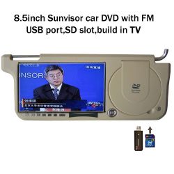 Sun visor car DVD / TV player 85inch 