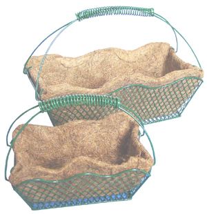 meshwork basket with coco