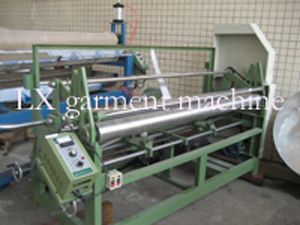 Bias fabric winding machine