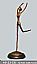 bronze figurine ballerina