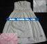 Baby smock dress with hand embroidery