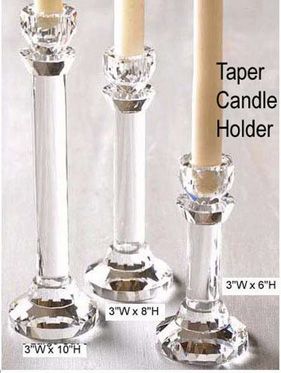 Crystal Candle Holder