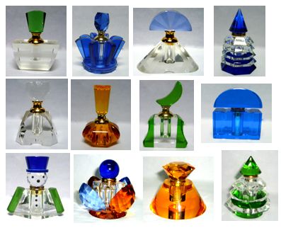 crystal perfume Bottle 