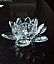 crystal candle holders
