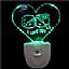 Intelligent Crystal LED Decorative Night Light Lamp