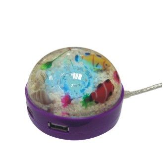 USB Hub with aquarium