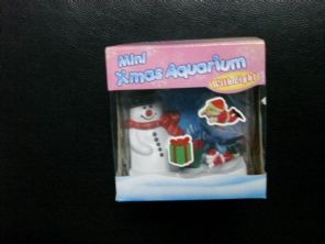 XMAS mini aquarium