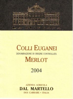 Colli Euganei Merlot Doc 2004