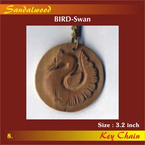 Indian SANDALWOOD Key Chain