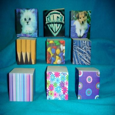 Sticky or memo cubes