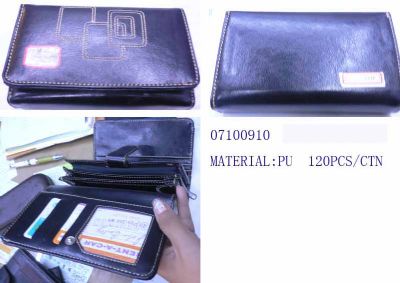 the leather wallets