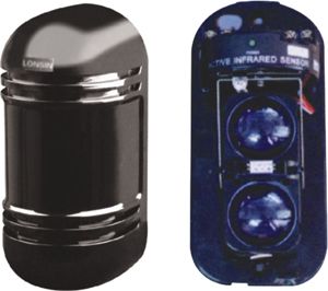 Multi-beam infrared wall 