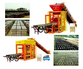 Fully Automatic Cement Block Shaping Machine