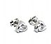 Earring Silver CZ