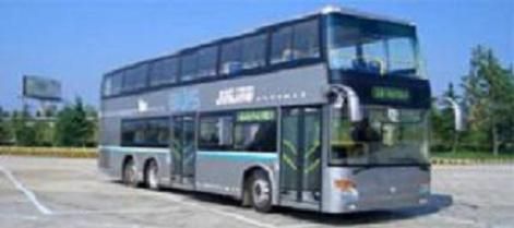 duoble-deck bus