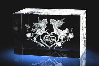 crystal for Valentine's Day 3d 