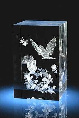 crystal for Valentine's Day 3d 