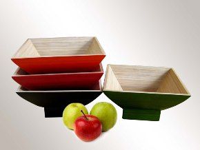 Coiled Bamboo bowl from Vietnam