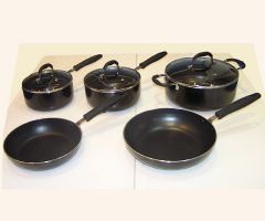 aluminum cookware 8pcs sets