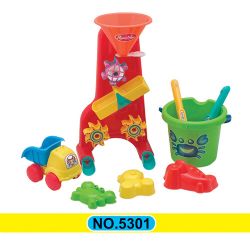 Swaying plank and chain wheel sand beach assorted