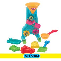 Swaying plank and chain whel sand beach assorted