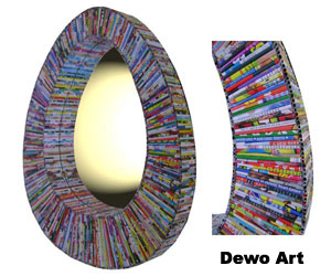 Decorative Mirror Recycle Paper