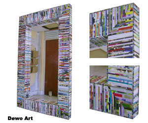 Decorative Mirror Recycle Paper