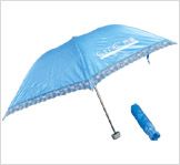 folded umbrella