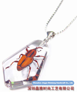Resinic Bug Necklaces Very unique